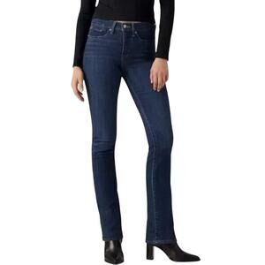 Levis Blue 315 Shaping Bootcut  Mid Rise Jeans 4